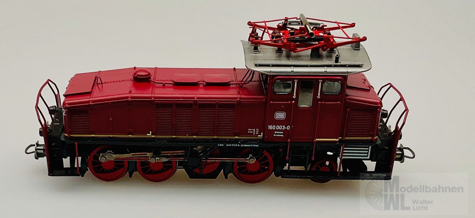 Roco 70061 - Roco - E-Lok BR 160 003-0 DB Ep.IV rot H0/GL Sound